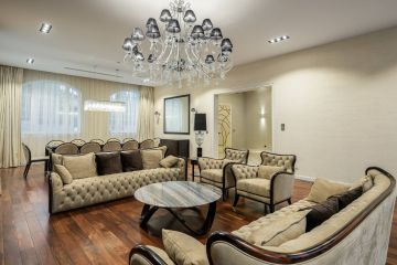 Особняк в классическом стиле на прилесном участке - 102953