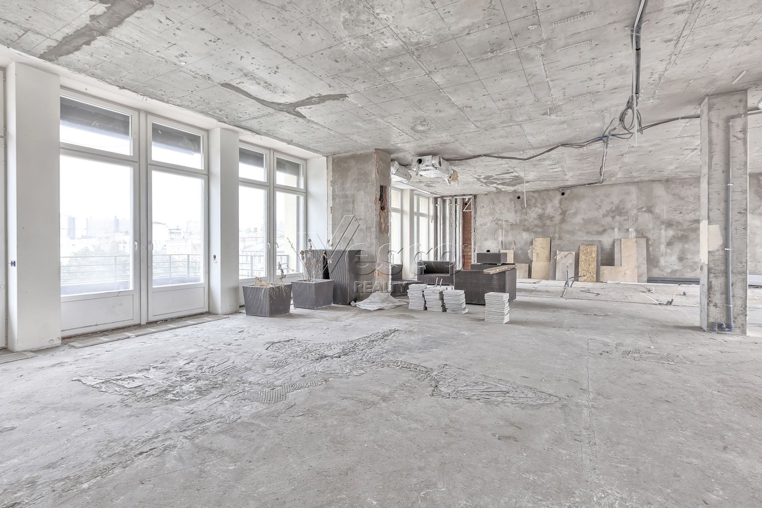Пентхаус с террасой площадью 245.6 м²
