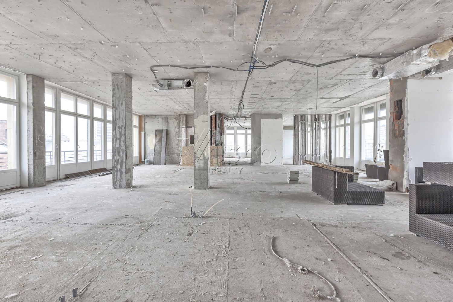 Пентхаус с террасой площадью 245.6 м²