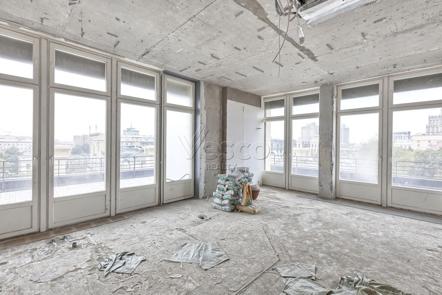 Пентхаус с террасой площадью 245.6 м²