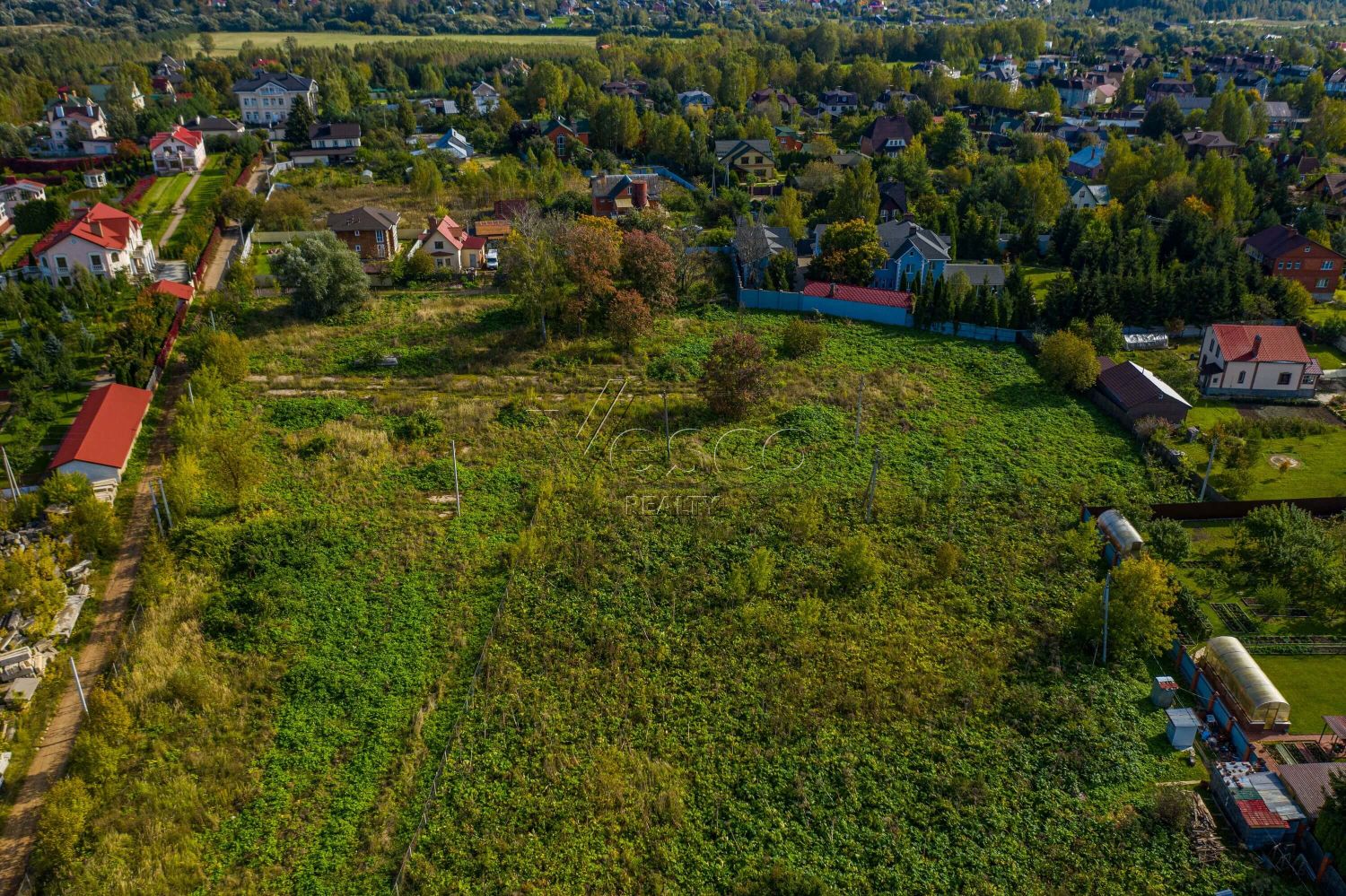 Участок в деревне Борзые