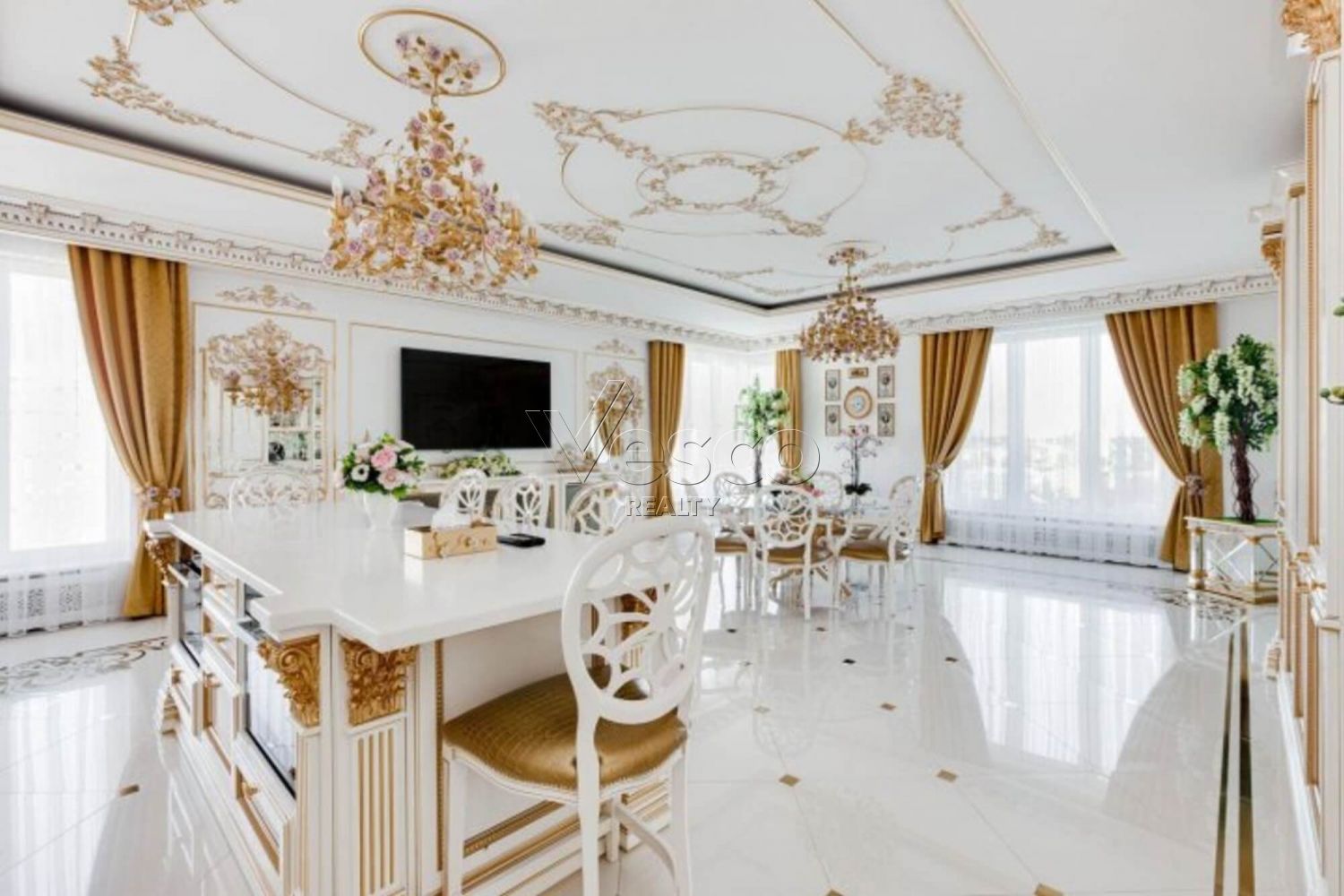 Квартира площадью 721 м²