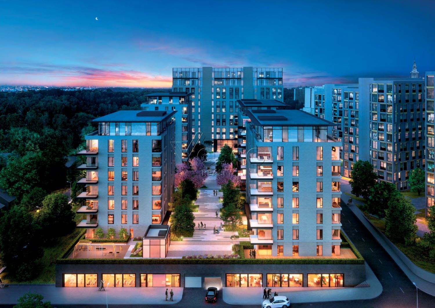 Квартира площадью 65.6 м²