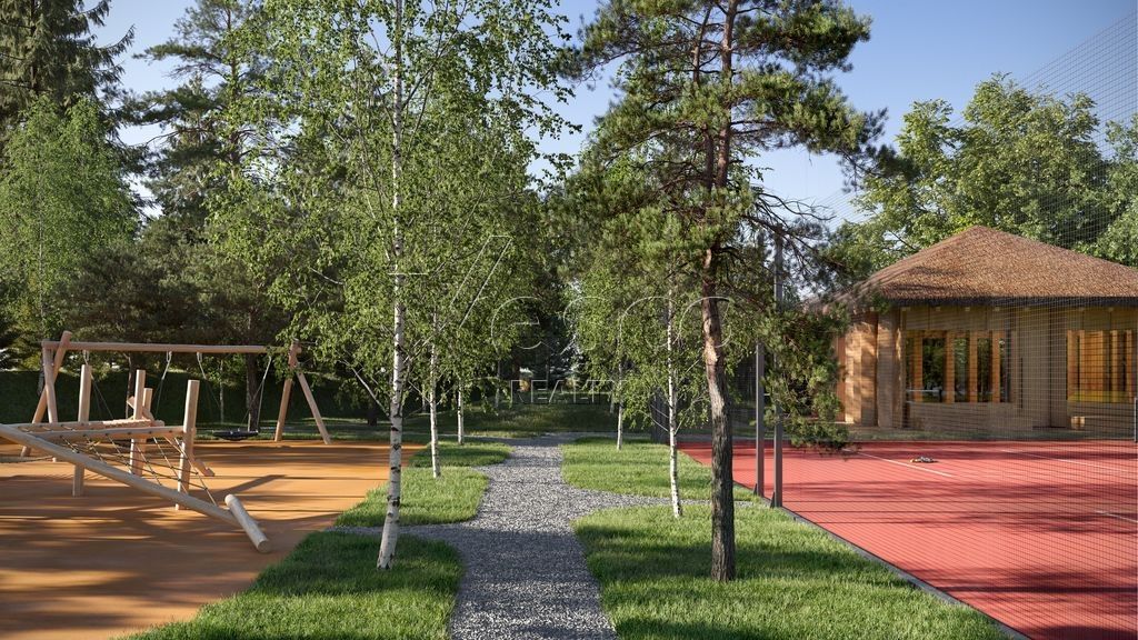 Большой участок с центральными коммуникациями