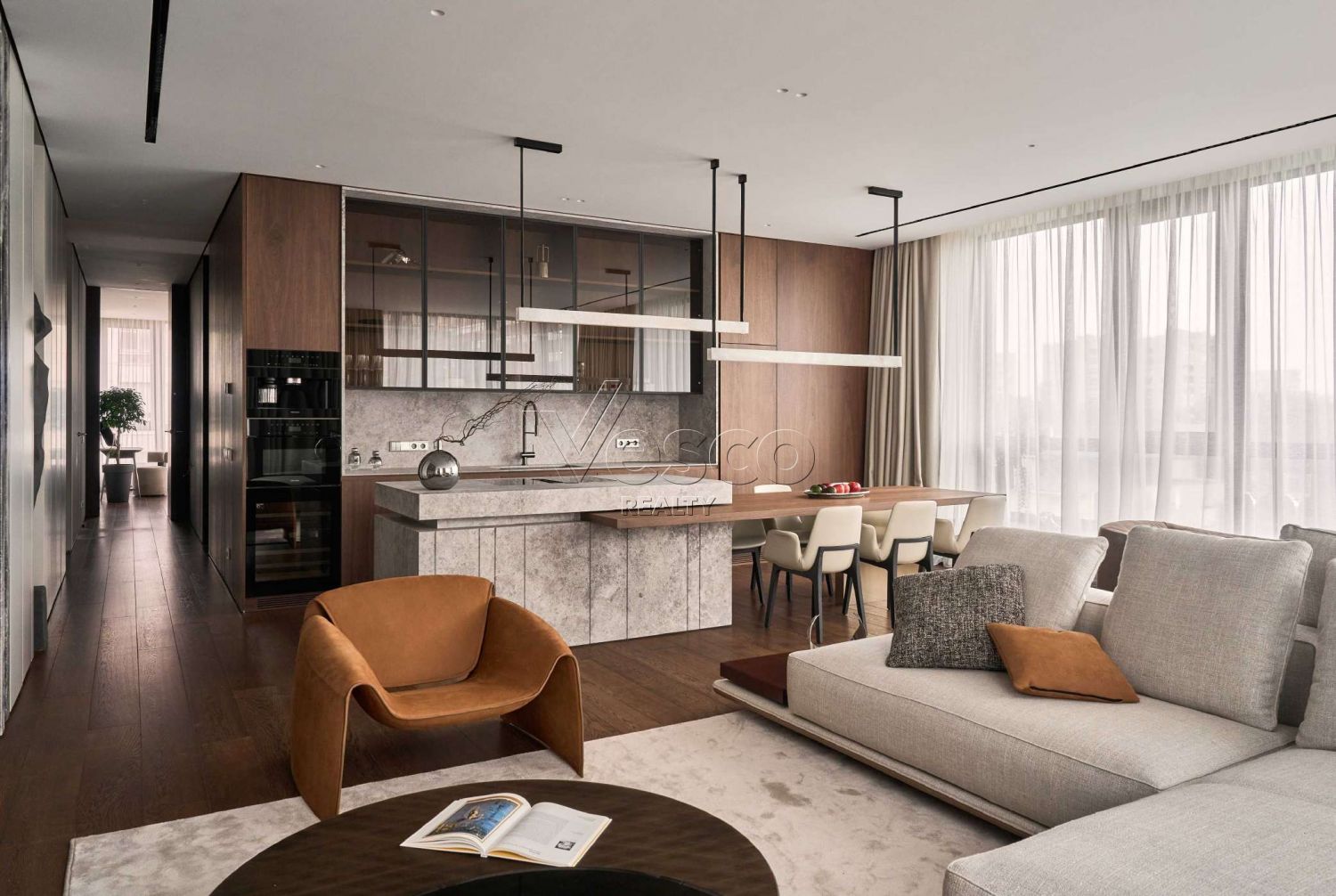 Квартира площадью 200 м²