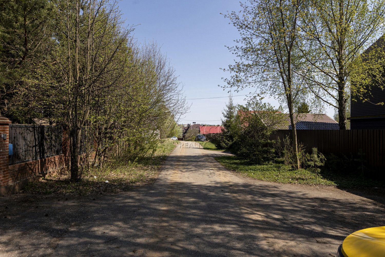Ровный участок без застройки