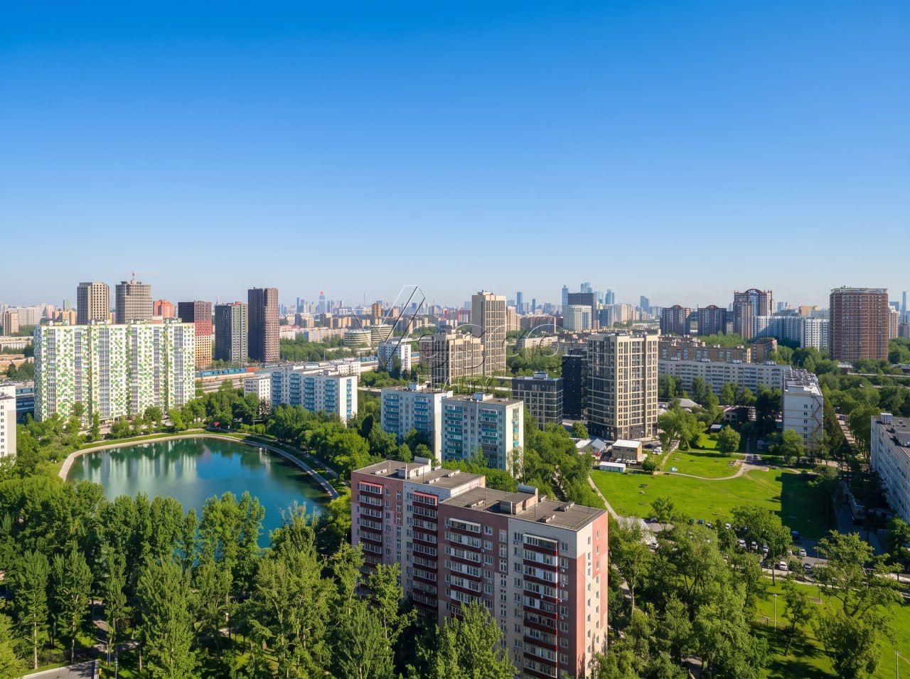 Видовой пентхаус на западе Москвы в ЖК “Аврора”