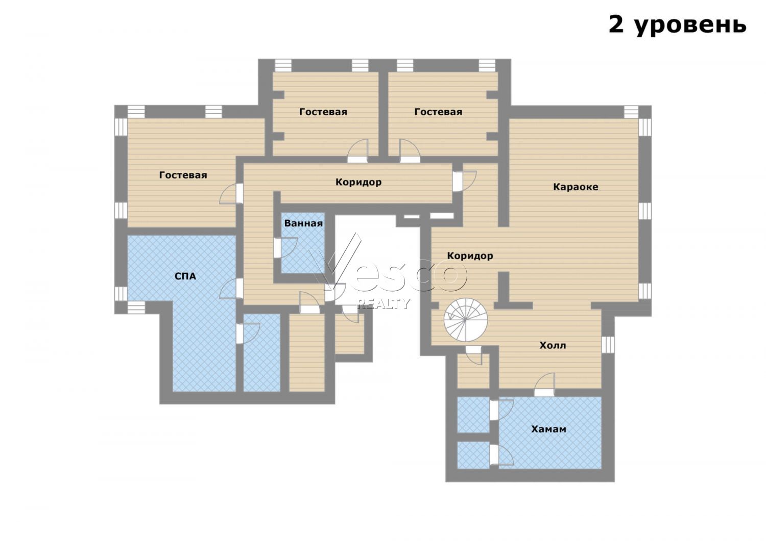 Квартира площадью 721 м²