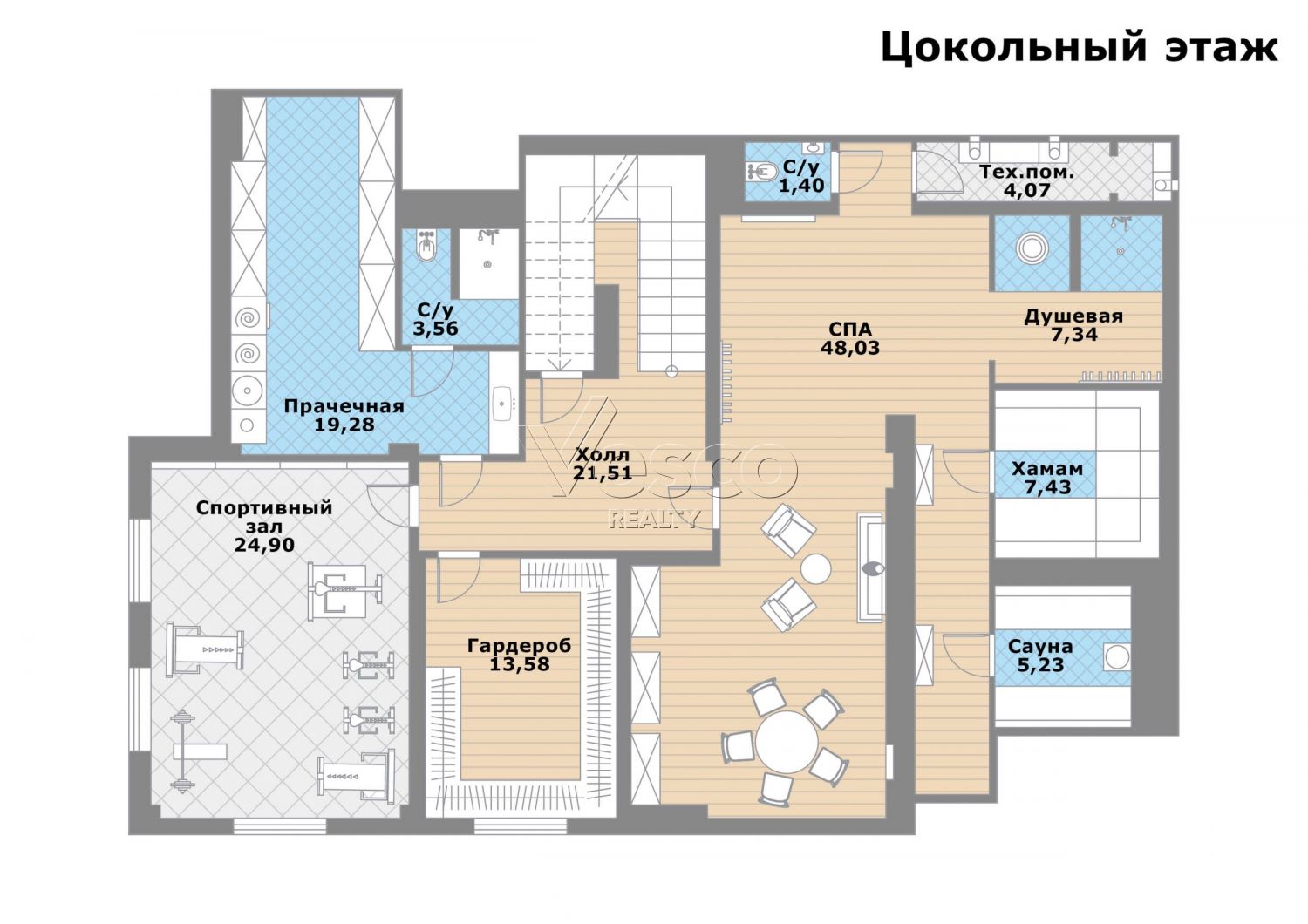 Дом в классическом стиле без отделки