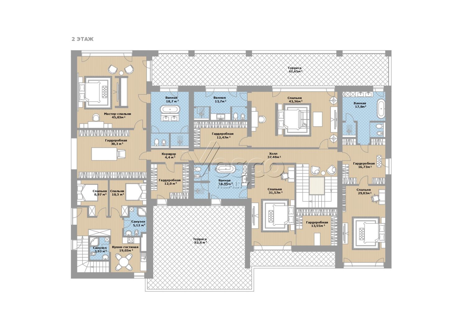 Новая семейная резиденция в Agalarov Estate