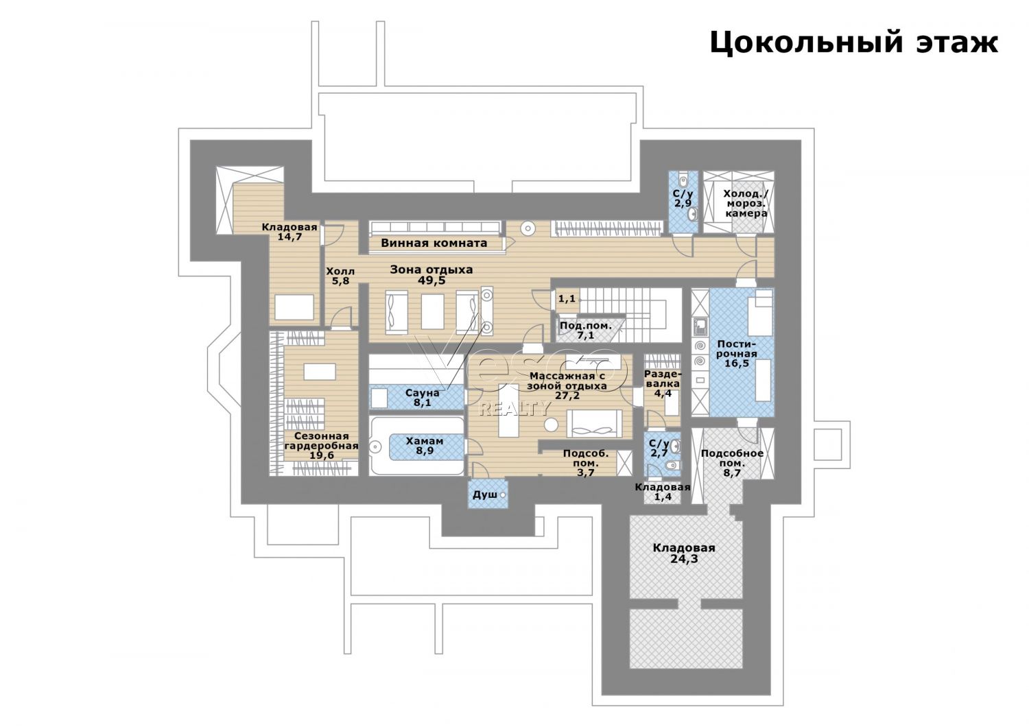 Респектабельный особняк с отделкой под ключ в классическом стиле