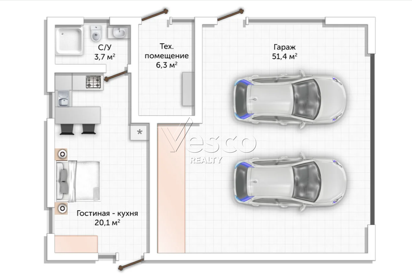 Дизайнерский дом CAPRISE TIME в клубном охраняемом поселке