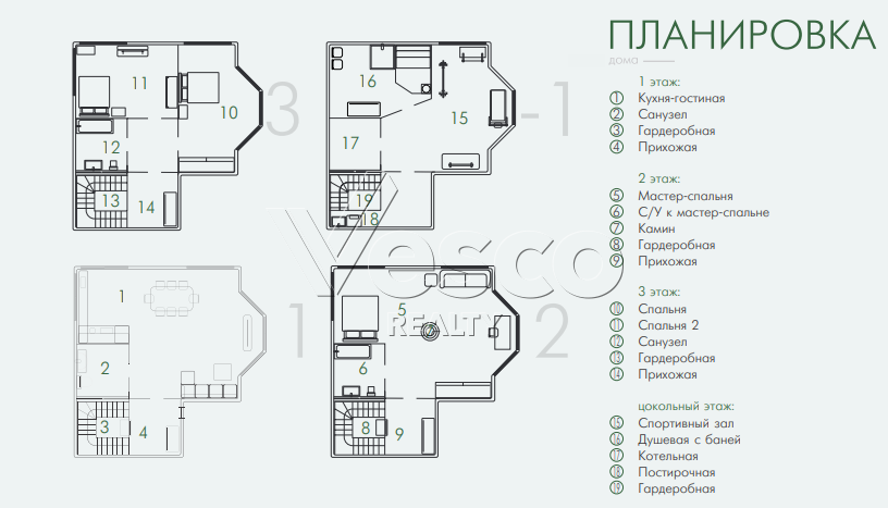 Дом в камерном поселке
