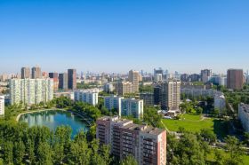 Видовой пентхаус на западе Москвы в ЖК “Аврора”
