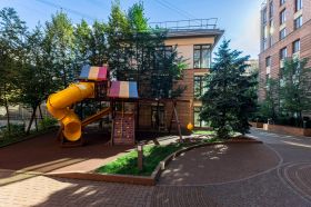 Эстетичная квартира в классическом стиле на Пресне