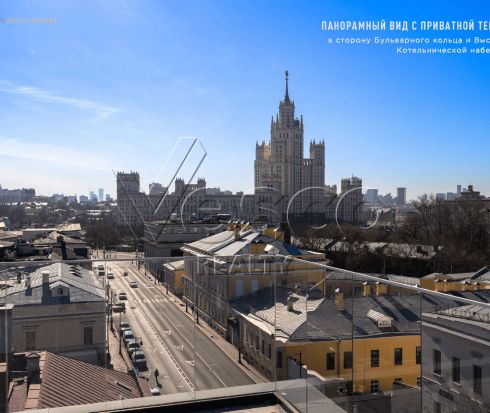 Трофейный пентхаус 1230+ кв.м с двумя террасами в шаге от Кремля