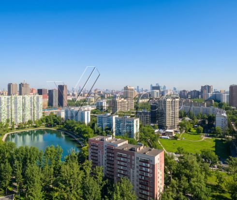 Видовой пентхаус на западе Москвы в ЖК “Аврора”